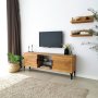 HANAH HOME TV polica Joanne Oak - slika 2