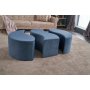 Atelier del Sofa Tabure Alya Puf Blue - slika 2