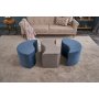 Atelier del Sofa Tabure Alya Puf Blue Mink - slika 4