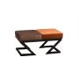 Atelier del Sofa Tabure Eda Brown Orange - slika 2