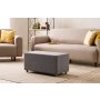 Atelier del Sofa Tabure Urla Anthracite - slika 1