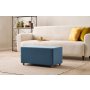 Atelier del Sofa Tabure Urla Blue - slika 1