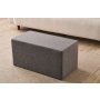 Atelier del Sofa Tabure Demre Anthracite - slika 2