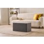 Atelier del Sofa Tabure Demre Anthracite - slika 1