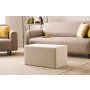 Atelier del Sofa Tabure Demre Cream - slika 1