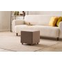 Atelier del Sofa Tabure Olimpos Brown - slika 1
