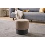 Atelier del Sofa Tabure Patara Brown - slika 1