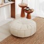 Atelier del Sofa Podni jastuk Vintage Teddy White - slika 1