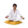 Atelier del Sofa Podni jastuk Cushion Pouf 70x70 Yellow - slika 2