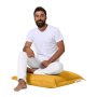 Atelier del Sofa Podni jastuk Cushion Pouf 70x70 Yellow - slika 3