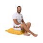Atelier del Sofa Podni jastuk Cushion Pouf 70x70 Yellow - slika 4
