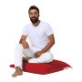 Atelier del Sofa Podni jastuk Cushion Pouf 70x70 Red - slika 3