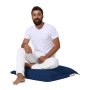 Atelier del Sofa Podni jastuk Cushion Pouf 70x70 Dark Blue - slika 3