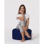 Atelier del Sofa Tabure Round Pouf Dark Blue - slika 3