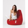 Atelier del Sofa Lazy bag Drop L Red - slika 1