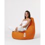 Atelier del Sofa Lazy bag Drop L Orange - slika 3