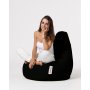 Atelier del Sofa Lazy bag Drop L Black - slika 1