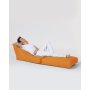 Atelier del Sofa Lazy bag Siesta Sofa Bed Pouf Orange - slika 5