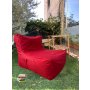 Atelier del Sofa Lazy bag XXL Sedir Red - slika 1