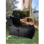 Atelier del Sofa Lazy bag XXL Sedir Black - slika 1