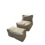 Atelier del Sofa Lazy bag set XXL Sedir Beige - slika 4