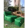 Atelier del Sofa Lazy bag set XXL Sedir Green - slika 1