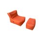 Atelier del Sofa Lazy bag set XXL Sedir Orange - slika 2
