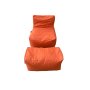 Atelier del Sofa Lazy bag set XXL Sedir Orange - slika 4