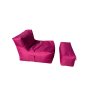 Atelier del Sofa Lazy bag set XXL Sedir Pink - slika 2