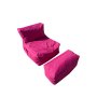 Atelier del Sofa Lazy bag set XXL Sedir Pink - slika 3