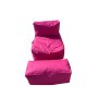 Atelier del Sofa Lazy bag set XXL Sedir Pink - slika 4