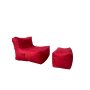 Atelier del Sofa Lazy bag set XXL Sedir Red - slika 2