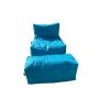 Atelier del Sofa Lazy bag set XXL Sedir Turquoise - slika 4
