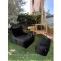 Atelier del Sofa Lazy bag set XXL Sedir Black - slika 1