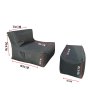 Atelier del Sofa Lazy bag set XXL Sedir Blue - slika 5