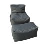 Atelier del Sofa Lazy bag set XXL Sedir Grey - slika 4