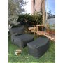 Atelier del Sofa Lazy bag set XXL Sedir Grey - slika 1