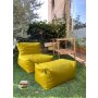 Atelier del Sofa Lazy bag set XXL Sedir Yellow - slika 1