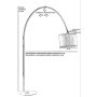 OPVIQ Podna lampa Vargas 941RTN1415 - slika 3