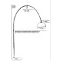 OPVIQ Podna lampa Vargas 941RTN1413 - slika 3