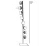 OPVIQ Podna lampa Lucas 8 941RTN1321 - slika 4