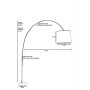 OPVIQ Podna lampa Deve Boynu 534LUN4263 - slika 3
