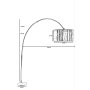 OPVIQ Podna lampa Deve Boynu 534LUN4261 - slika 4