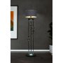 OPVIQ Podna lampa Clichy Anthracite Chrome Black - slika 1