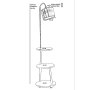 OPVIQ Podna lampa Sorti 941RTN1385 - slika 5