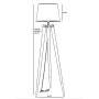 OPVIQ Podna lampa Stil 534LUN4392 - slika 4
