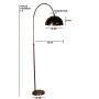 OPVIQ Podna lampa Lina 534LUN3194 - slika 3