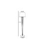 OPVIQ Podna lampa Belen 534LUN4576 - slika 4