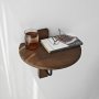 HANAH HOME Zidna polica Reve Black Walnut - slika 2