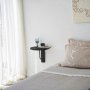 HANAH HOME Zidna polica Reve Anthracite Black - slika 4